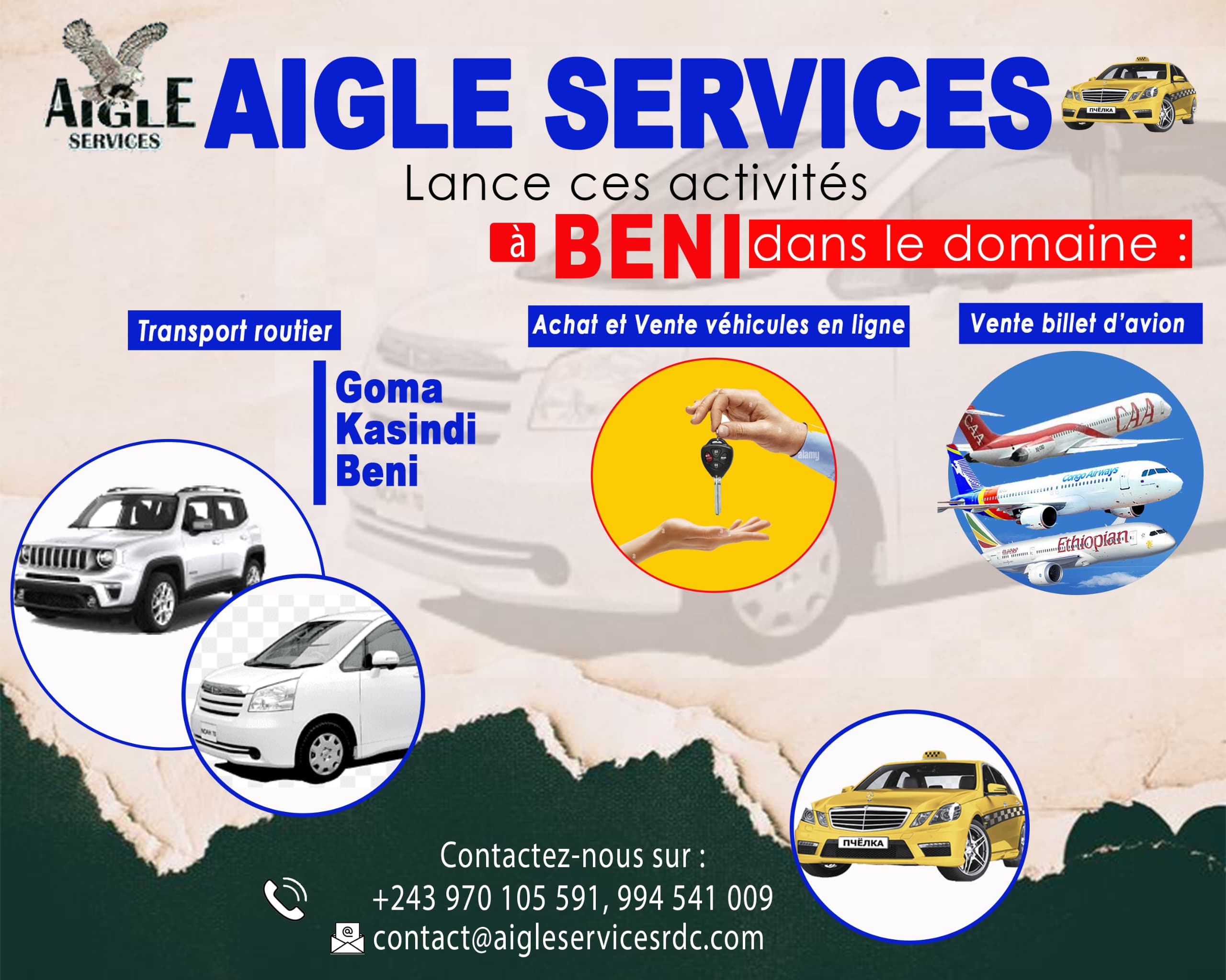 SUCCURSAL AIGLE SERVICES A BENI